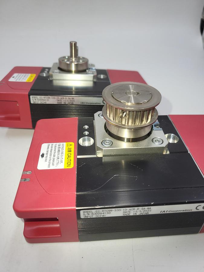 Used IAI Corporation EC-RTC9M-330-10-ACR-B-WA Electric rotary type cylinder