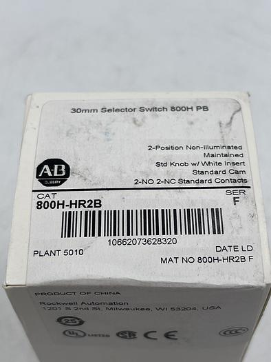 Allen-Bradley 800H-HR2B SER F