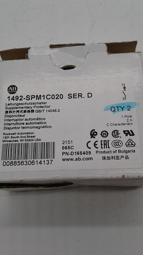 Allen-Bradley Supplementary Protector 1492-SPM1C020