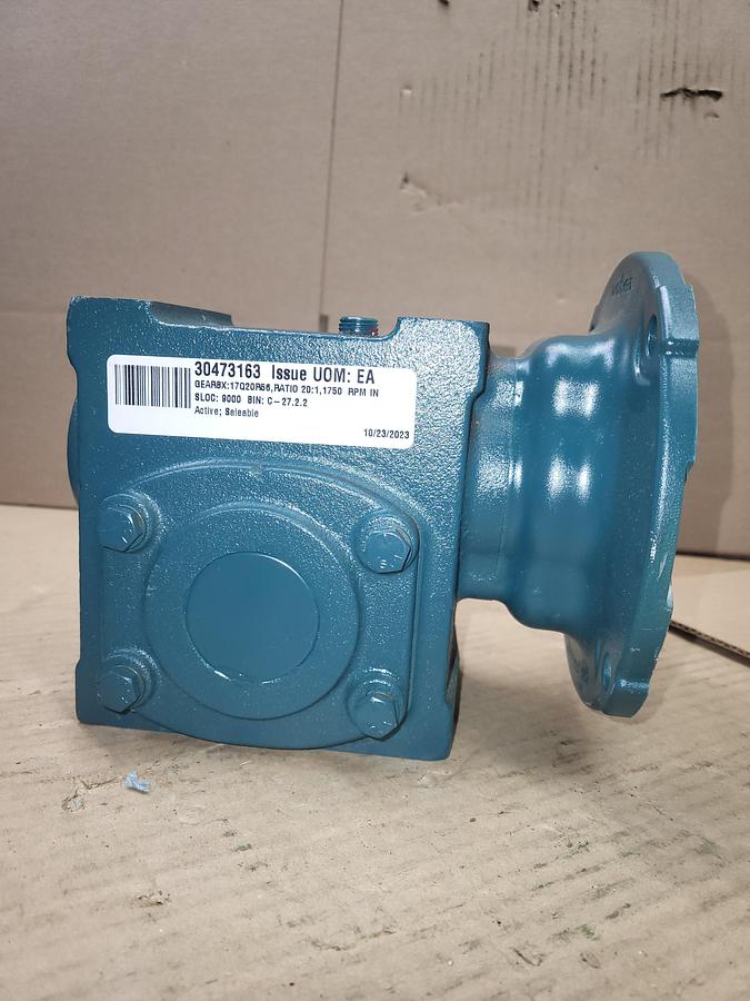 TIGEAR 2 17Q20R56 Right Angle Worm Gear Reducer 17Q20R56 20:1 RATIO ** NEW NO BOX**