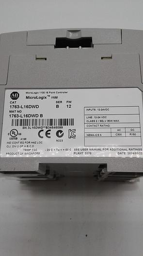 Used Allen-Bradley Micro Logic 1100 1763-L160W0