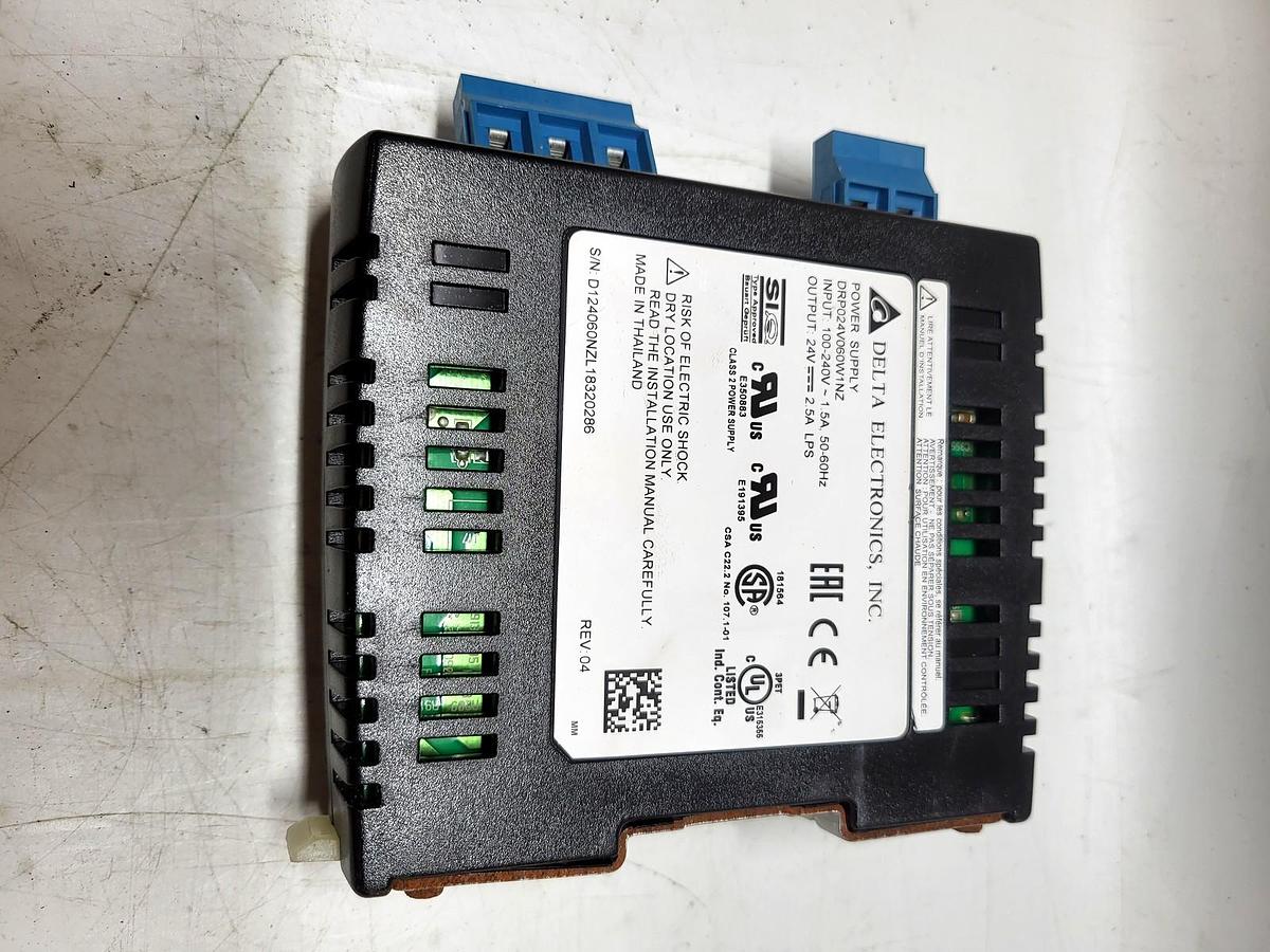 Delta Electronics, Inc. DRP024V060W1NZ nameplate