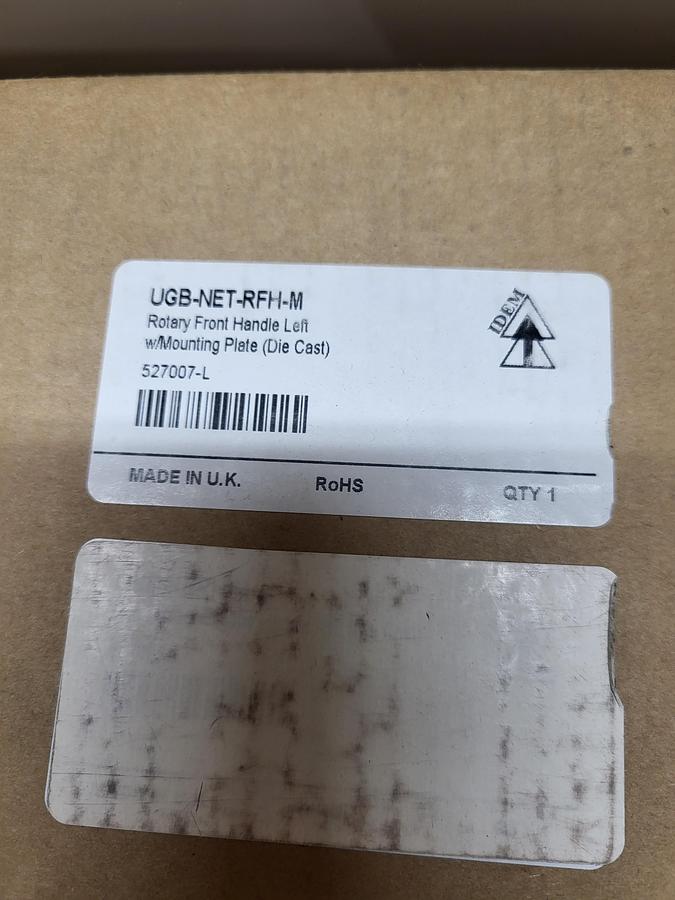 IDEM UGB-NET-RFH-M Rotary Front Handle Left