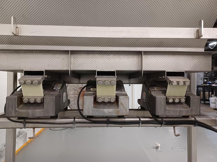 Used vibratory feeder conveyor pasta separator