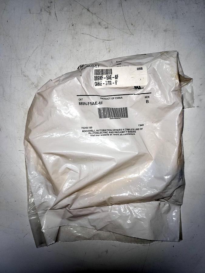 Allen-Bradley / Rockwell Automation 889N-F5AE-6F nameplate