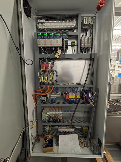 Used Combi Alphapack Case Packer and sealer (Never used) New 2019