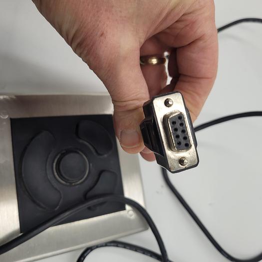 Used TEXAS INDUSTRIAL PERIPHERALS STAINLESS STEEL ENCLOSED SEALED MOUSE HP-DT