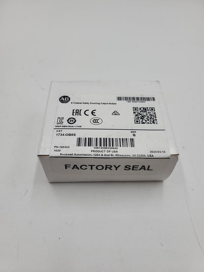 Allen Bradley 1734-OB8S / PN: 193343 FACTORY SEALED BOX