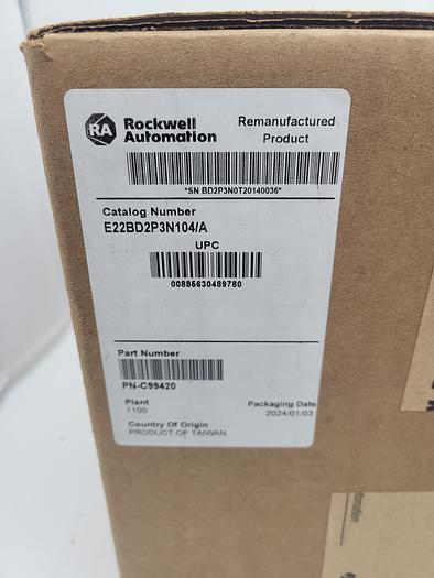 Allen-Bradley E22BD2P3N104 Ser.A