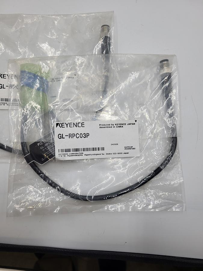 Keyence GL-RPC03P QD cable cord set