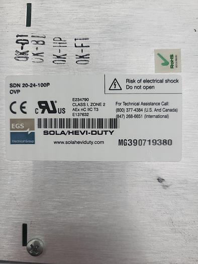 Used Sola SDN 20-24-100P