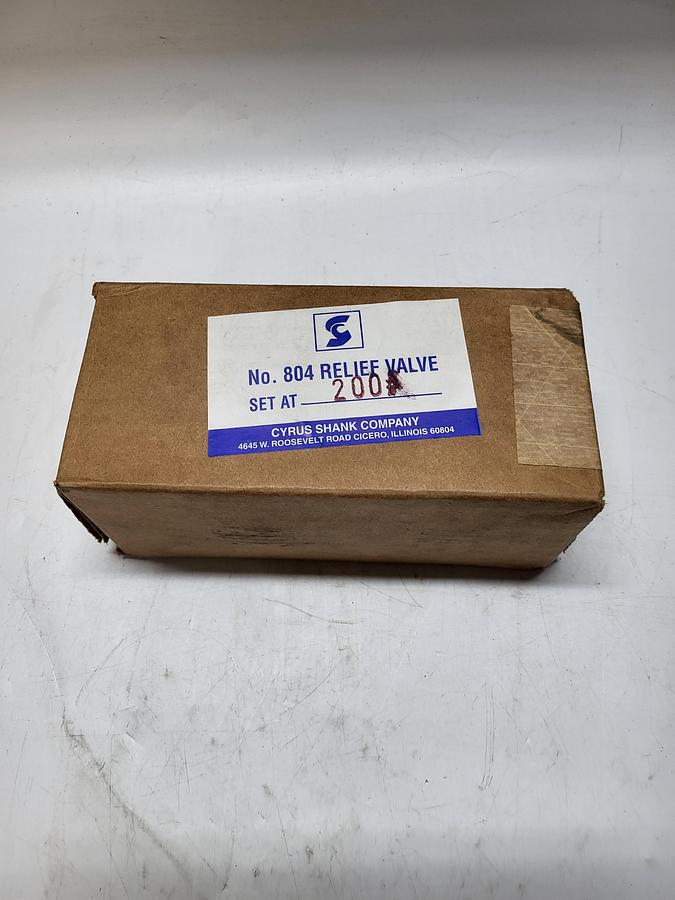 Cyrus Shank No.804 Relief Valve 200#