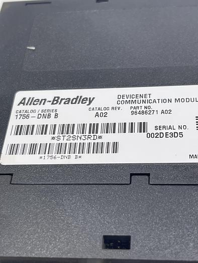 Used Allen-Bradley 1756-DNB SER B 