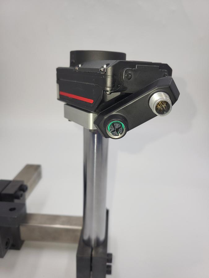Used Keyence IV3 500MA Smart Vision Camera mounted on arm