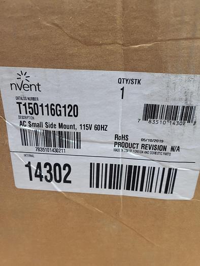 Nevent T150116G120 AC Small Side Mount 115V 60Hz