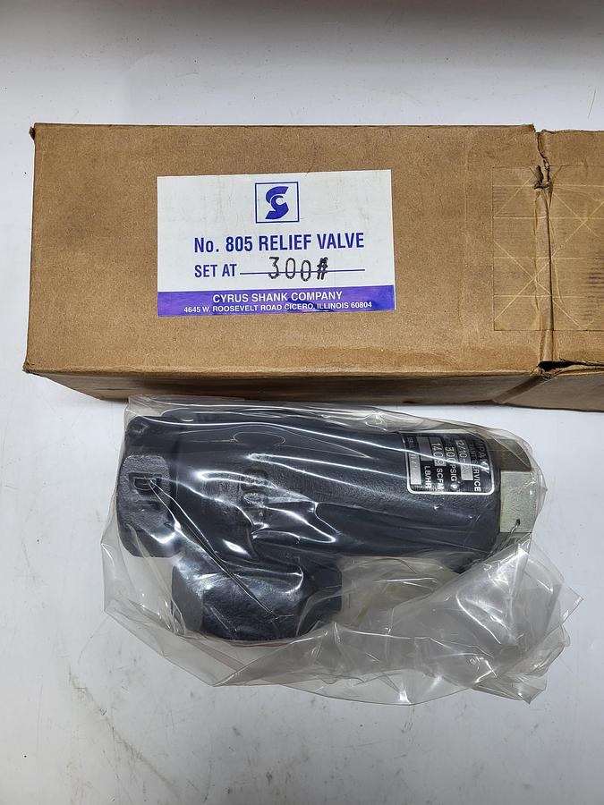 Cyrus Shank No.805 Relief Valve #300