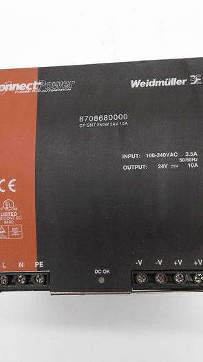 Used Weidmuller Connect Power 8708680000