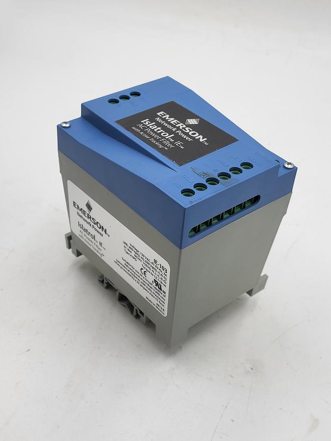 Used Emerson Network Power IE-103 AC power filter