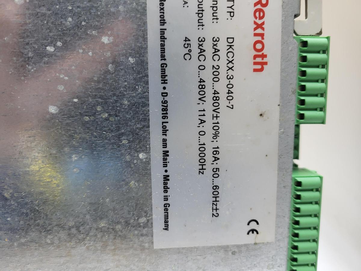 Used Rexroth DKCXX.3-040-7