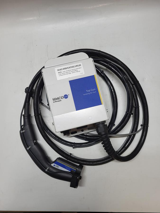 Used Simco Top Gun with Optical Sensor 230 VAC 50/60Hz 0.1A Max