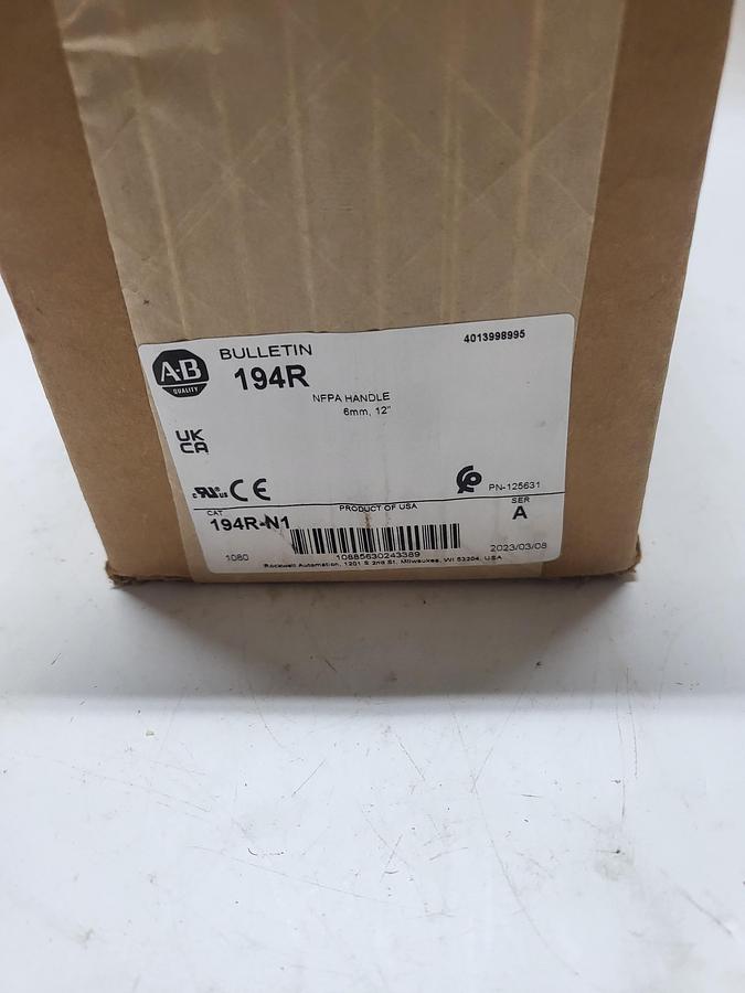 Allen-Bradley Bulletin 194R-N1 Ser.A