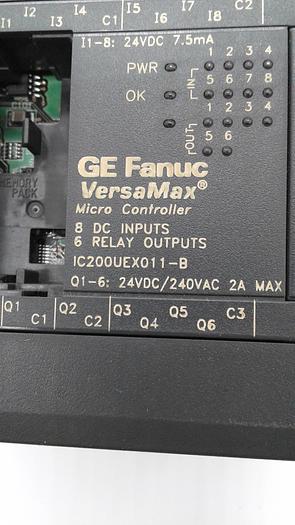 Used GE Fanuc VersaMax Micro Controller IC200VEX011-B