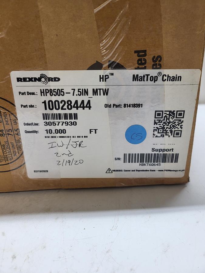 Rexnord HP8505-7.5IN_MTW 10028444