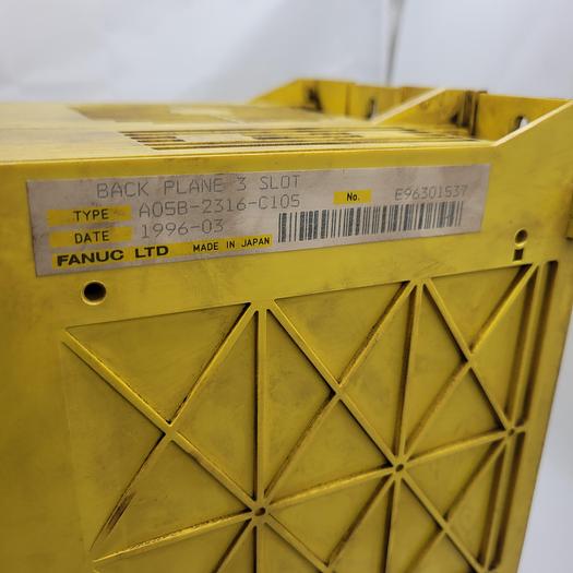 Used FANUC CONTROL BOX E96301537 / A05B-2316-C105