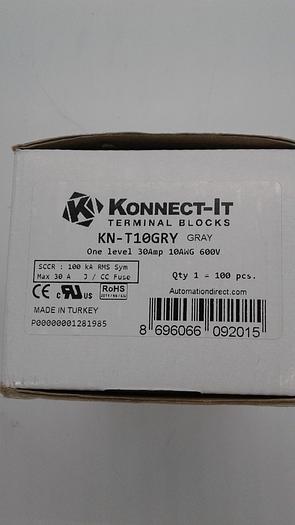 Used Konnect-It One level 30A mp 10AWG 600V