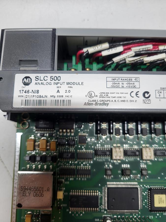 Used Allen-Bradley 1746-N18 Ser.A