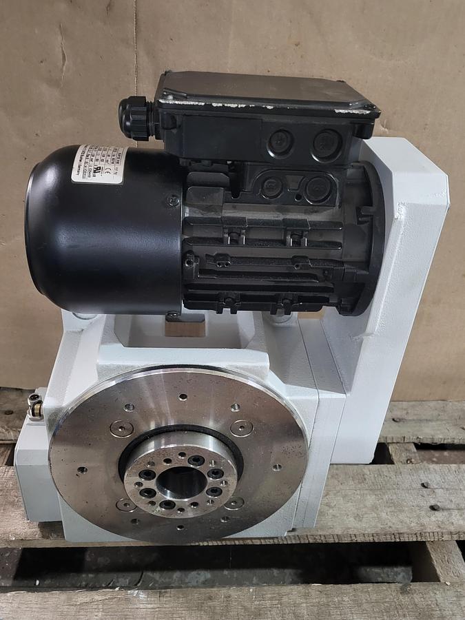 Used Weiss B14P120 motor 5.5AZKA 63L-8T & TC Rotary Indexing Table TC0220T