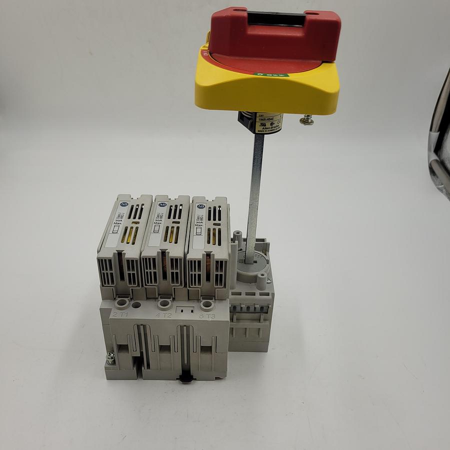 Used Allen Bradley disconnect switch 194R-J30-1753 ser A Class J HRCI-J 30A