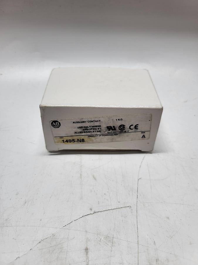 Allen-Bradley Auxiliary Contact 1495-N8 Ser.A