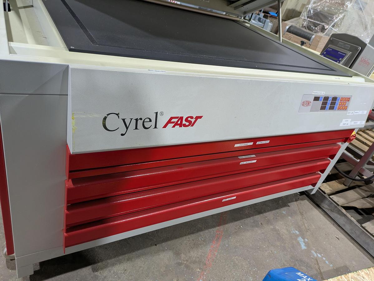 Used Dupont Cyrel Fast model 1000 EC/LF