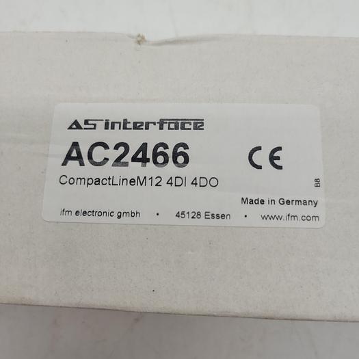 AS Interface AC2466 Compact Line M12 4DI 4DO