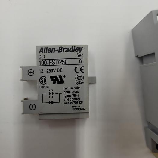 Used AB ALLEN BRADLEY 100-C09Z 10 A / 100-FSD250 A / 100-F A31 / 24 volt DC