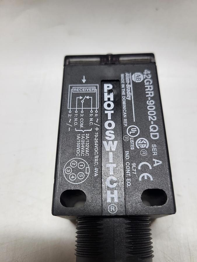 Used Allen-Bradley Photoswitch 42GRR-9002-QD Ser.A