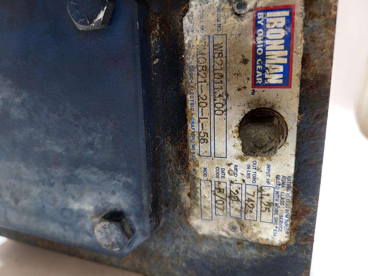 Used Ironman W8210113.00 Gearbox