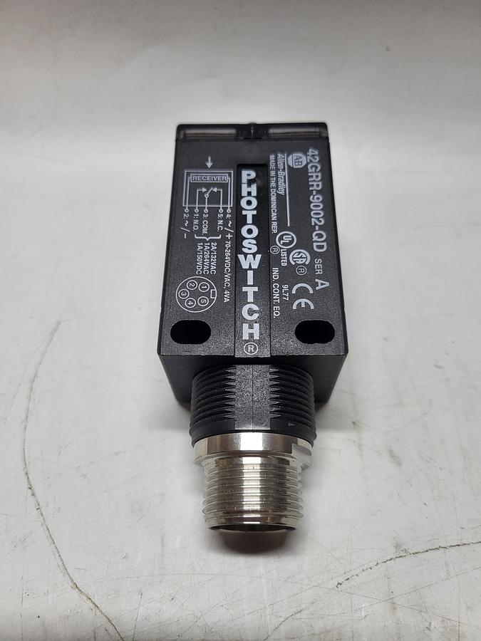 Used Allen-Bradley Photoswitch 42GRR-9002-QD Ser.A