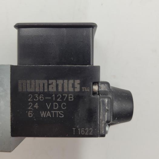 Used NUMATICS L01SA4594000061 Pneumatic solenoid 236 - 127B