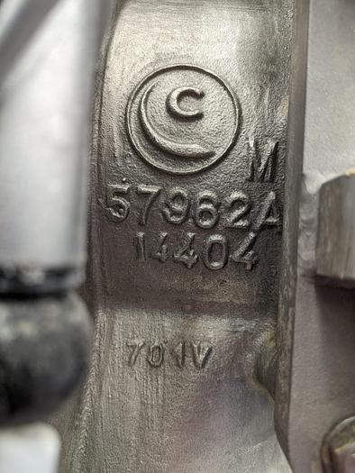 Used coperion 10" metering valve, stainless steel, sew drive