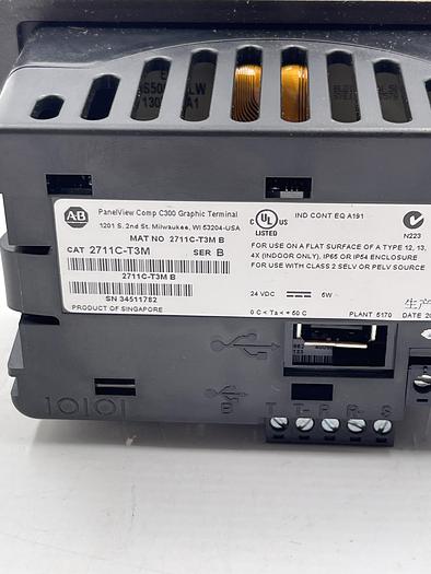 Used Allen-Bradley 2711C-T3M Ser B 
