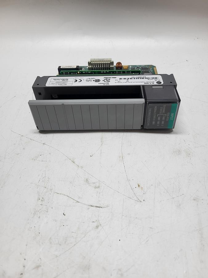 Used Allen-Bradley SLC500 Isolated Thermocouple/mV Input Module 1746-INT4 Ser.B