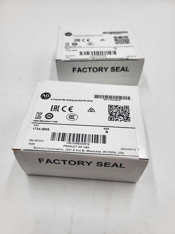 Allen Bradley safety input model 1734-IB8S / # 193342 sealed** box**