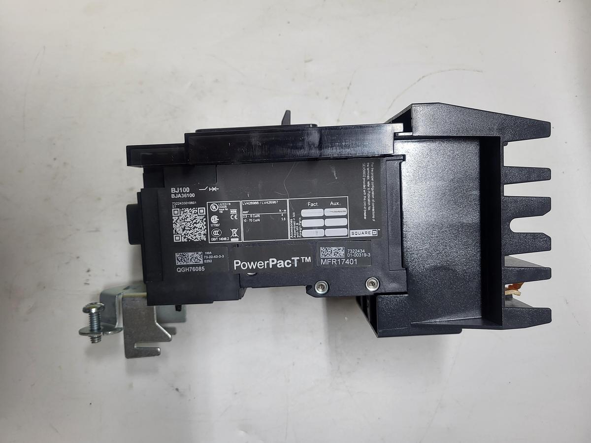 Used Schneider Electric PowerPacT BJA36100