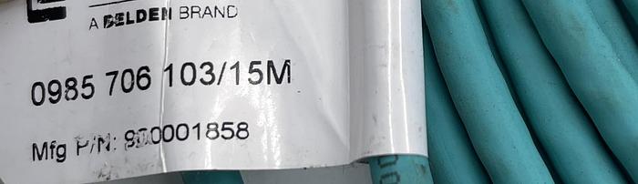 Used LUMBERG AUTOMATION 0985 706 103/15M