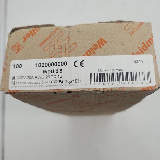 Used Weidmuller 102000000