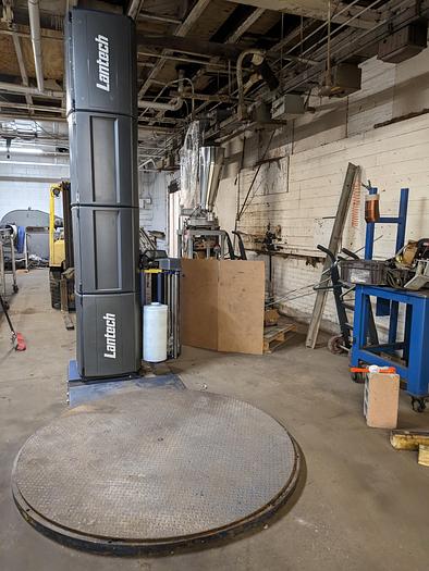 Used Lantech Q300 Stretch wrapper extended height 110" with 30" FDS