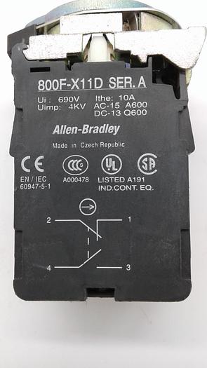 Used Allen-Bradley 800F-X110