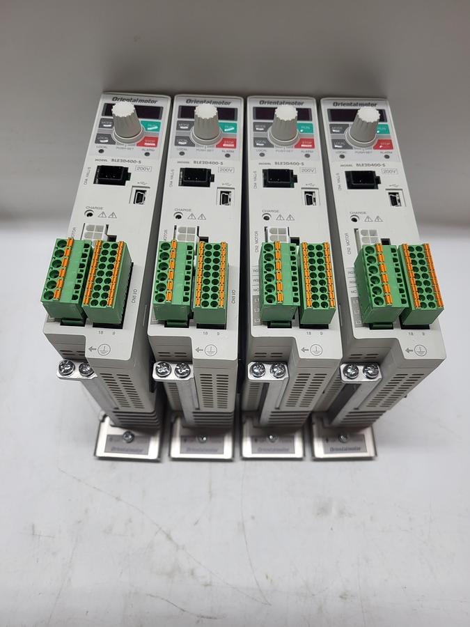 Used Oriental Motor Brushless Motor Driver BLE2D400-S